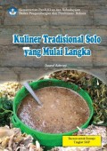 Kuliner tradisional solo yang mulai langka