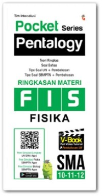 Pocket series Pentalogy SMA: Ringkasan Materi Fisika