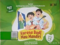 Karena budi mau mandiri: #07 mandiri