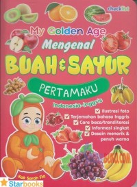 My Golden Age Mengenal Buah dan Sayur Pertamaku