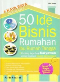 50 Ide Bisnis Rumahan Ibu Rumah Tangga