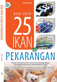 Budidaya 25 ikan di Pekarangan