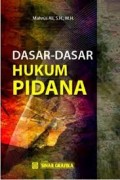 Dasar-Dasar Hukum Pidana