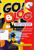 Go! Blog: Mendukung Program Satu Juta Blog