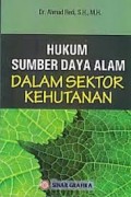 Hukum Sumber Daya Alam Dalam Sektor Ketuhanan