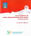 Laporan Eksekutif Hasil Sensus Penduduk 2010 Kabupaten Sleman: Data Agregat per Kecamatan