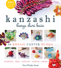 Kanzashi : Bunga dari Kain