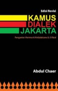 Kamus Dialek Jakarta