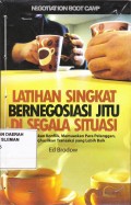 Latihan Singkat Bernegoisasi Jitu Di Segala Situasi