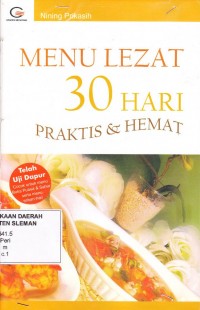 Menu Lezat 30 Hari Praktis Dan Hemat