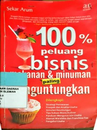 Seratus persen Peluang Bisnis Makanan & Minuman Paling Menguntungkan