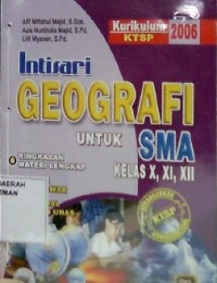 Intisari Geografi Untuk SMA Kelan X,XI,XII