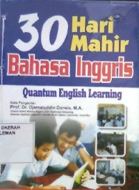 Tiga Puluh Hari Mahir Bahasa Inggris