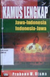 Kamus Lengkap Jawa-Indonesia Indonesia-Jawa