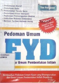 Pedoman Umum EYD dan Dasar Umum Pembentukan Istilah