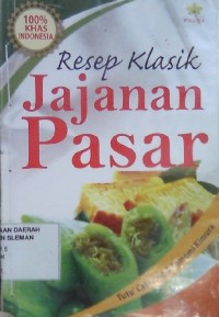 Resep Klasik Jajanan Pasar