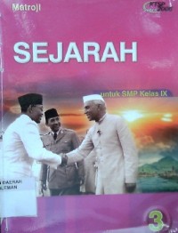 Sejarah 3 untuk SMP Kelas IX