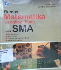 Rumus Matematika Lengkap (Plus) untuk SMA