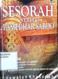 Sesorah Soho Pamedhar Sabdo