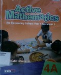 Active Mathematics for Elementary School Year 4 Semester 1 4A