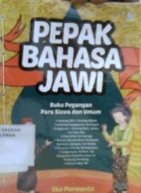 Pepak Bahasa Jawi