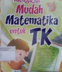 Mengajar Mudah Matematika untuk TK