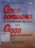 Good Governance & Good Corporate Governance