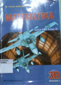 Matematika untuk SMP Kelas IX 3B