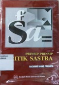 Prinsip-Prinsip Kritik Sastra