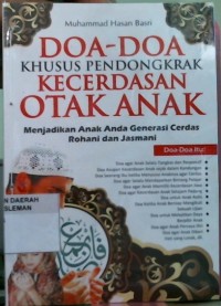 Doa-Doa Khusus Pendongkrak Kecerdasan Otak Anak