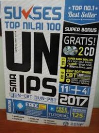 Sukses Top nilai 100 UN SMA IPS