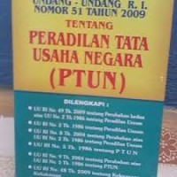 UU RI Nomor 51 th 2009 tentang PTUN