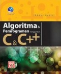 Algoritma& Pemrograman menggunakan C&C++