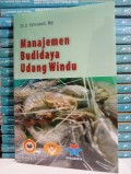 Manajemen Budidaya Udang Windu