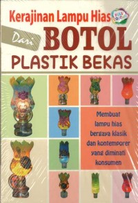 Kerajinan Lampu Hias dari Botol Plastik Bekas