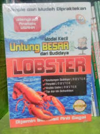 Modal Kecil Utung Besar dari Budidaya Lobster