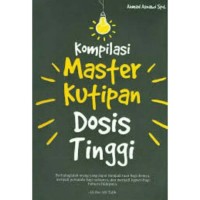 Kompilasi Master Kutipan Dosis Tinggi