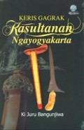 Keris Gagrak Kasultanan Ngayogyakarta