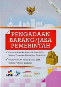 Pengadaan Barang/Jasa Pemerintah