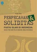 Perpecahan dan Solidaritas Partai Islam di Indonesia: Kasus PKB dan PKS di Dekade Awal Reformasi