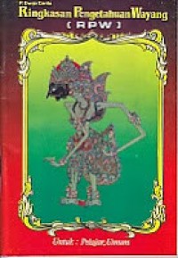 Ringkasan Pengetahuan Wayang