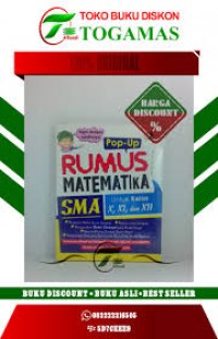 Pop-Up Rumus Matematika SMA untuk Kelas X,XI,XII