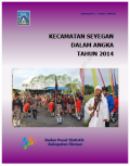 Kecamatan Seyegan dalam Angka 2014