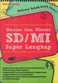 Rumus dan Materi SD/MI Super Lengkap