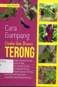 Cara gampang usaha dan bisnis terong