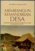 Membangun Desa Kemandirian Desa