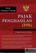 Kitab Undang-Undang Pajak Penghasilan (PPh)